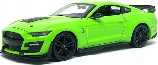 Model kompozytowy Mustang Shelby GT500 zielony 1:24 Maisto