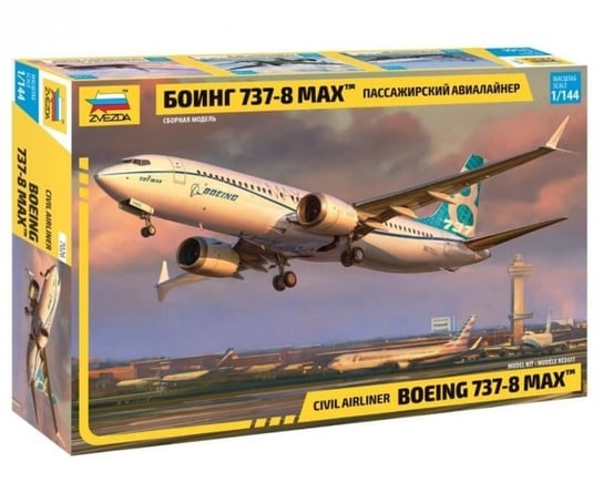 Model plastikowy Boeing 737-8 Max ZVEZDA