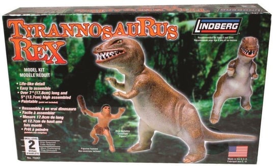 Model Plastikowy Do Sklejania Lindberg (USA) Dinozaur Tyrannosaurus Rex (Mały) Lindberg