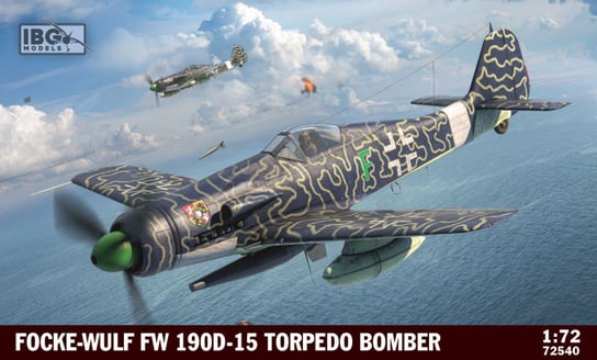 Model Plastikowy Focke Wulf Fw190D-15 Torpedo Bomber 1/72 IBG Models
