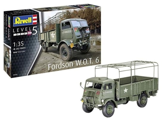 Model plastikowy Fordson W.O.T.6 Revell