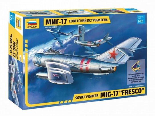 Model plastikowy Mig-17 Fresco (GXP-694234) ZVEZDA