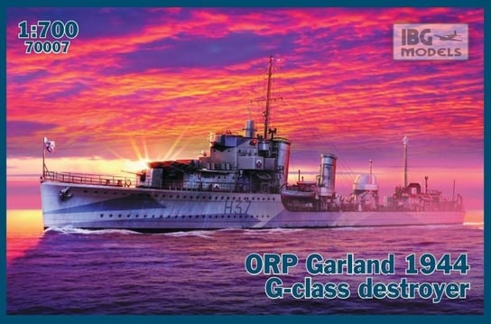 Model plastikowy ORP Garland 1944 G-class Niszczyciel IBG Models