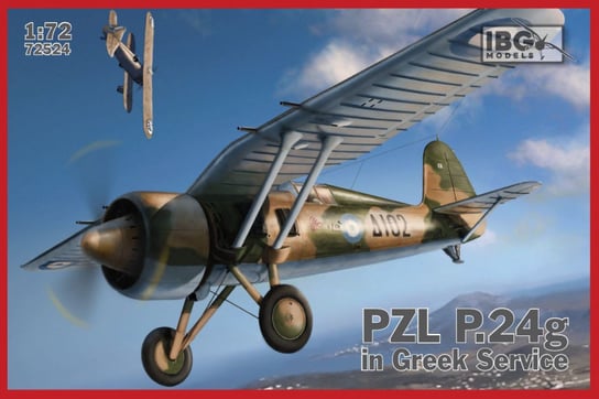 Model plastikowy PZL P.24g Greek Service IBG Models