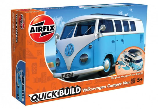 Model plastikowy Quickbuild VW Camper niebieski (GXP-715941) Airfix
