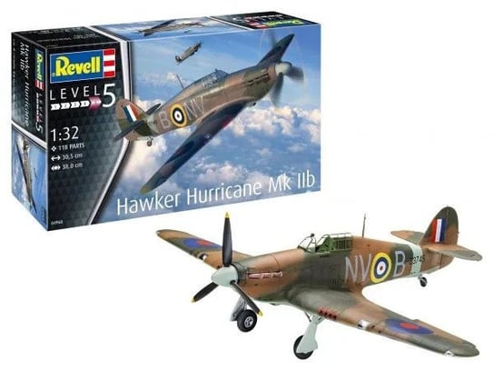 Model plastikowy Samolot Hawker Hurricane MK IIB 1/32 Revell