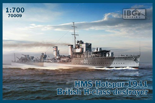 Model Plastikowy Statek Hms Hotspur 1941 British H-Class Destroyer (Gxp-849309) IBG Models