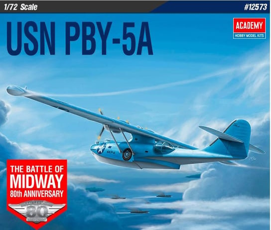Model Plastikowy Usn Pby-5A Catalina Battle Of Midway 1/72 Academy