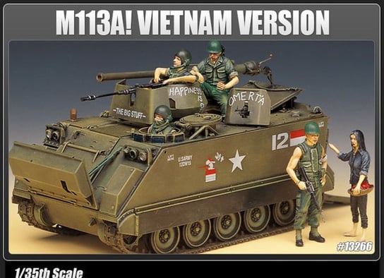 Model plastikowy Wojna w Wietnamie M113A1 1/35 (GXP-788435) Academy