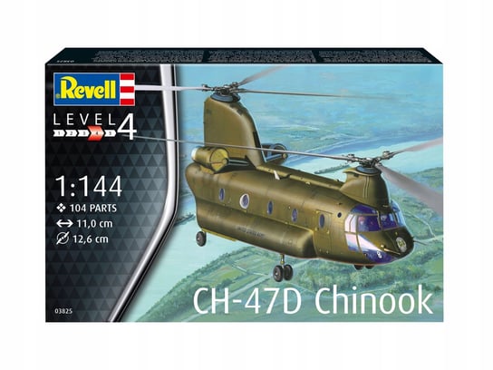 Model Revell 1:144 Ch-47D Chinook 03825 Revell