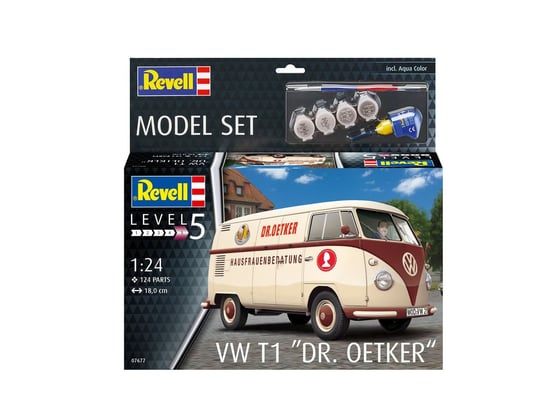 model set 1/24 /67677/ vw t1  dr. oetker Revell