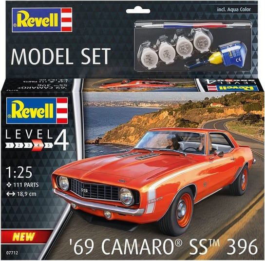 model set 1/25 /67712/ '69 camaro ss Revell