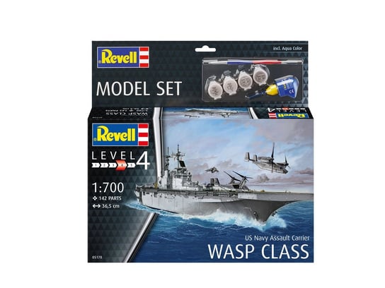 model set 1/700 /65178/ assault carrier uss wasp Revell