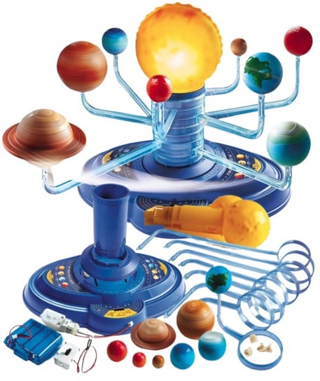 Model Układu Słonecznego Świecący Kosmos Planety Astronomia Dla Dzieci Zabawki Kreatywne Naukowe Clementoni