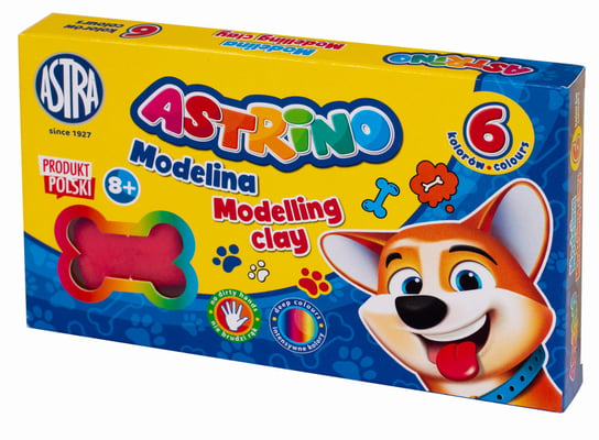 Modelina Astrino 6 kolorów Astrino