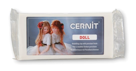 Modelina, Cernit Doll, biała, 500 g Cernit