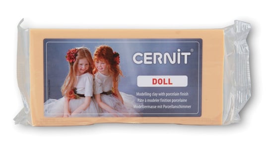 Modelina, Cernit Doll, migdałowa, 500 g Cernit