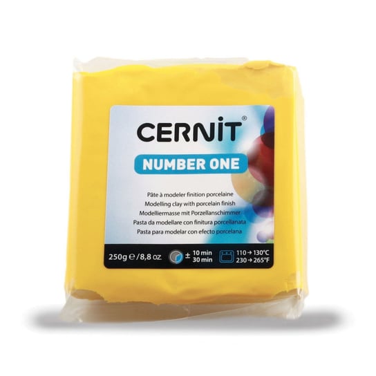 Modelina Cernit, żółta, 250 g Cernit