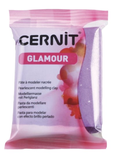 Modelina, fioletowa perłowa, 56 g Cernit