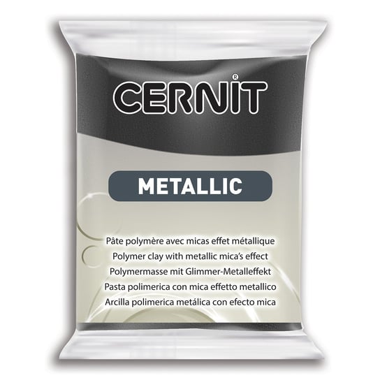 Modelina, metaliczna, hematyt, 56 g Cernit