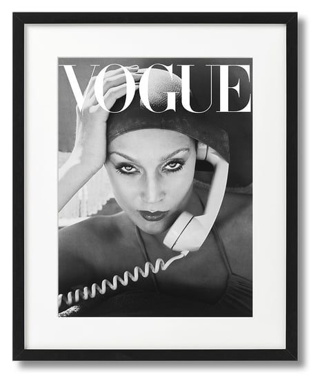 Modelka Z Telefonem, Okładka Vogue DEKORAMA