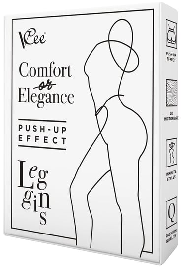Modelujące legginsy z efektem PUSH UP rozmiar S/M Inna marka
