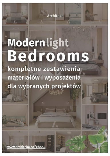 Modern Bedrooms Light Ewa Kielek