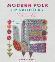 Modern Folk Embroidery Nicholson Nancy