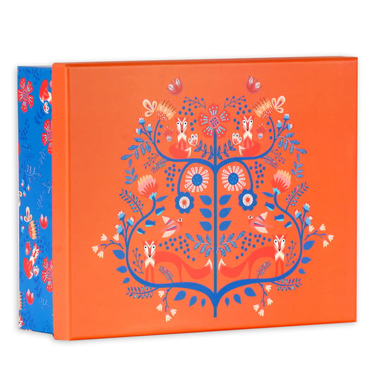 Modern Folk, Pudełko prezentowe XL, pomarańczowe Empik