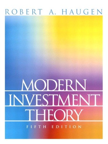 Modern Investment Theory Haugen Robert A.