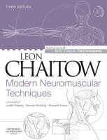 Modern Neuromuscular Techniques Chaitow Leon