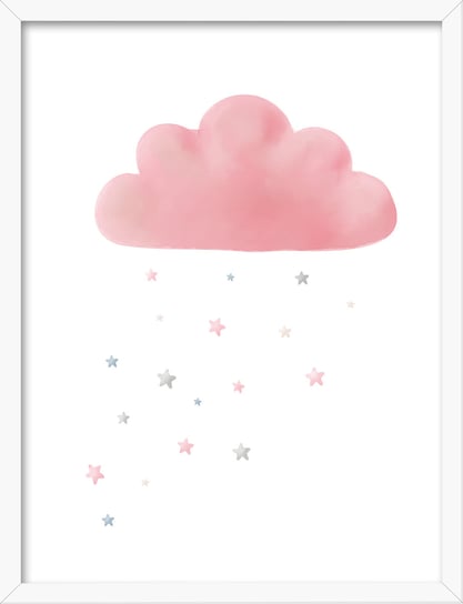 Modernpik, obraz 30x40 cm Fr121 Pink Cloud Styler