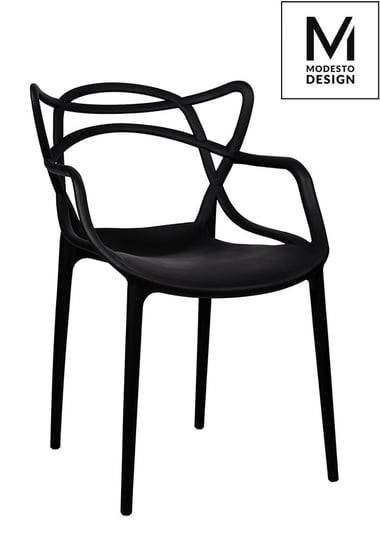 MODESTO krzesło HILO czarne - polipropylen Modesto Design