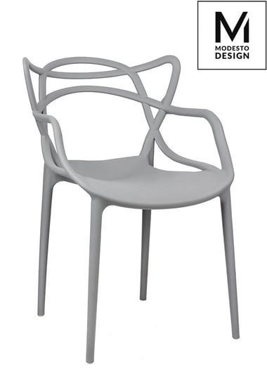 MODESTO krzesło HILO szare - polipropylen Modesto Design
