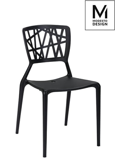 MODESTO krzesło VIND czarne - polipropylen Modesto Design