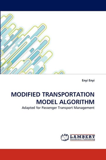 Modified Transportation Model Algorithm Enyi Enyi