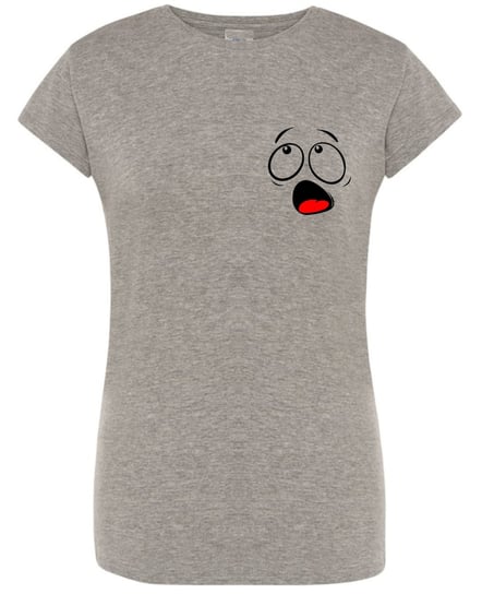 Modny T-Shirt damski nadruk Uśmiech R.S Inna marka