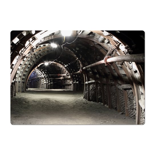 Modny wzór winylowa mata na panele Tunel kopalnia, ArtprintCave ArtPrintCave