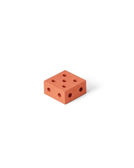 MODU - block square - sensoryczny blok piankowy, pomarańczowy Inna marka