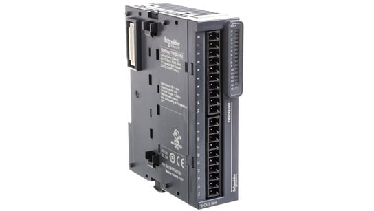 Moduł 16-wyjść tranzystorowych 24V DC NPN TM3DQ16U Schneider Electric