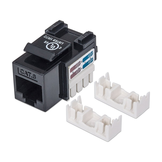 Moduł Keystone Intellinet RJ45 UTP Cat.6 Czarny - Intellinet | Sklep ...
