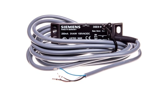 Moduł podstawowy wyłącznika magnetycznego bezpieczeństwa 2R 100V AC/DC przewód 3m bez łącznika magnetycznego 3SE6604-2BA Siemens