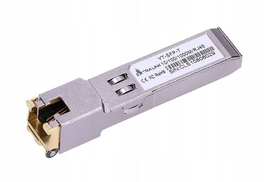 Moduł SFP do RJ45 1,25Gbps 100/1000BASE-T 100m Extralink