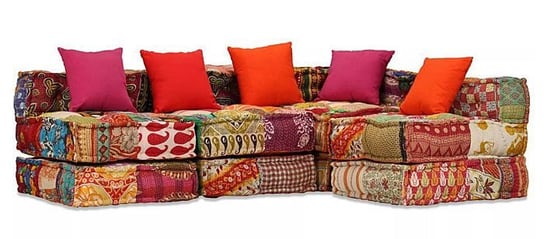 Modułowa sofa patchworkowa ELIOR Demri 6D, 56x132x200 cm Elior