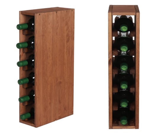 Modułowy Słupek na Wino RW61(Na 6 Butelek) Brązowy / Wamar-Sosenka Inna marka