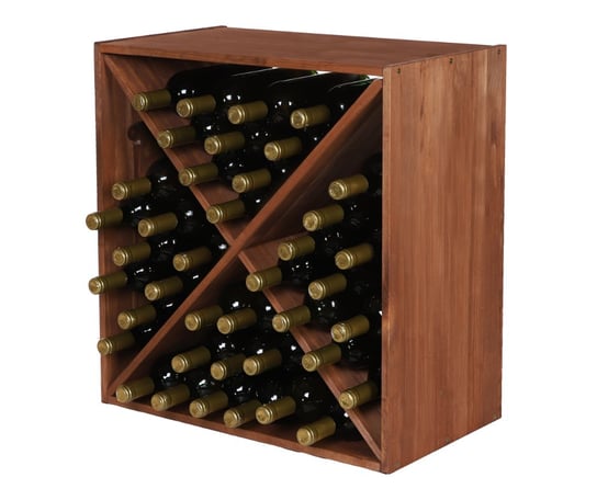 Modułowy stojak na Wino RW61(Półki X1) Brązowy / Wamar-Sosenka Inna marka