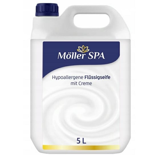 Möller, Niemieckie mydło w płynie hipoalergiczne wydajne, 5l Möller