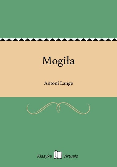 Mogiła - ebook epub Lange Antoni