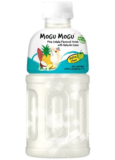 Mogu Mogu, napój o smaku pina colada z dodatkiem galaretki Nata de Coco, 320ml Sappe