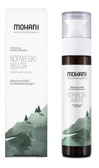 Mohani, Norweski Wiatr, ultranawilżający krem do twarzy na dzień, 50 ml MOHANI